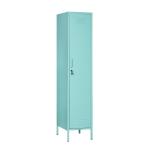 L Shaped Bedroom Single Door Steel Almirah , Light Weight Metal Storage Locker