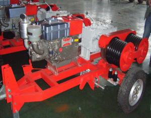 Quality 5t 50kn Diesel Hydraulic Winch For Transportation wholesale