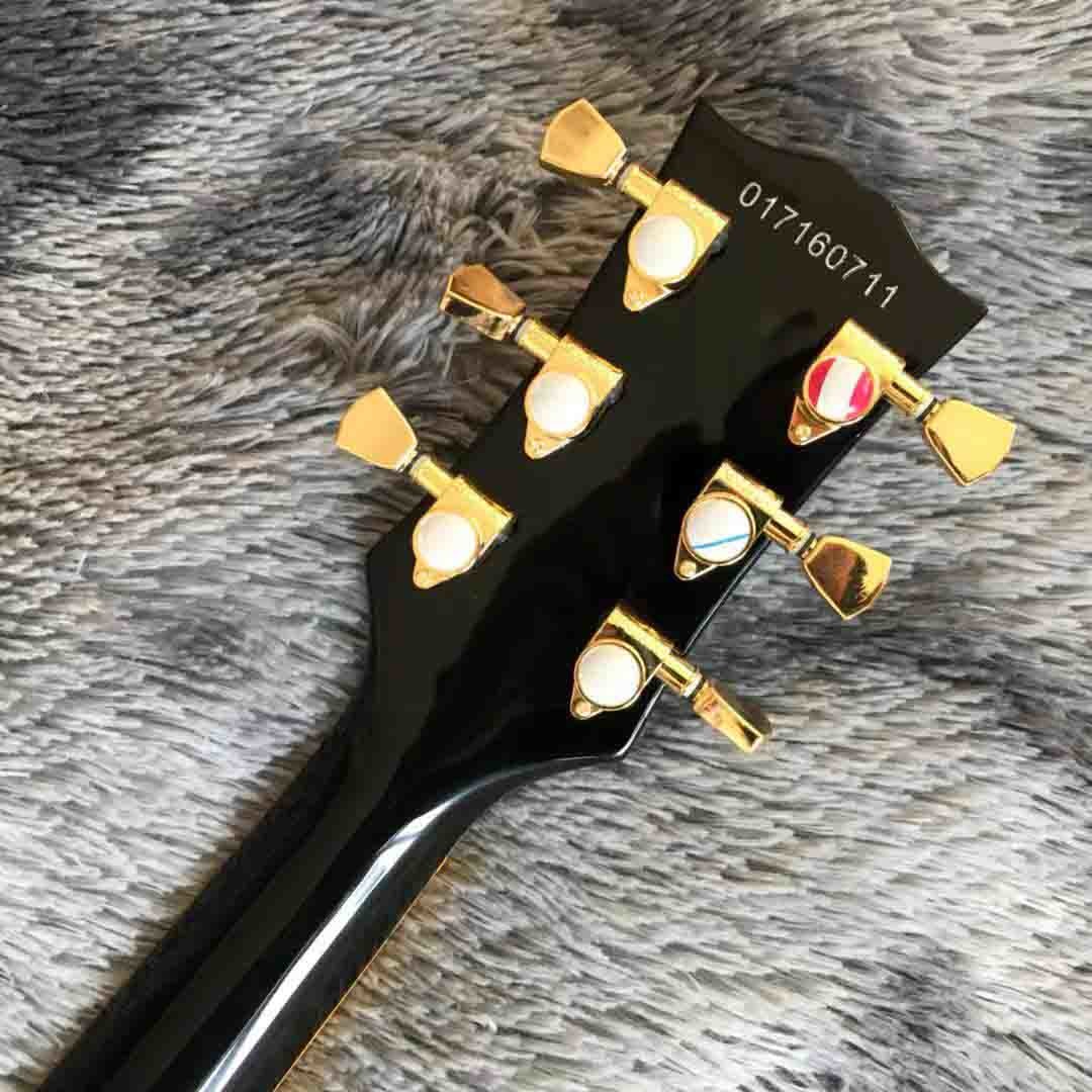 Custom OEM LP electric guitar in black