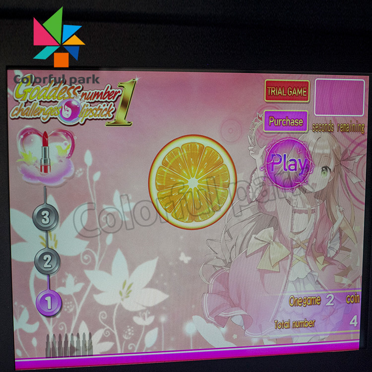 Lipstick Cosmetic Vending Machine 65 Checks With Touching Screen