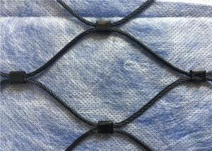 Quality Rust Resistant Aviary Wire Netting , Black Oxide Stainless Steel Bird Wire Mesh wholesale