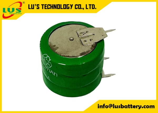 3.6V 250mah 250H Rechargeable Ni-MH Button Battery For Cordless Telephone Remote