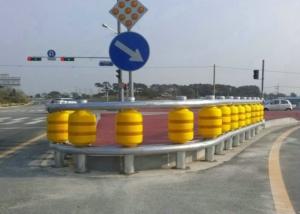 Quality Flame Retardant Material Highway Roller Barrier To Reduce Traffic Accidents wholesale