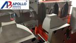 HDPE Auto Blow Moulding Machine , Blow Molding Equipment 10L Lubricant Oil Blue