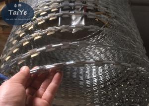 Quality Zinc Coated Bigger Barbed Wire Fence Clips For CBT65 Razor Wire Install wholesale