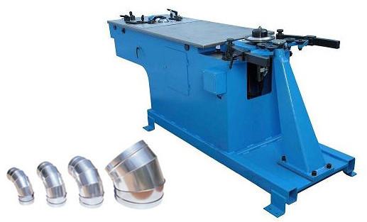 Cheap Electrical Round Duct Elbow Making Machine 2550×870×950mm for sale