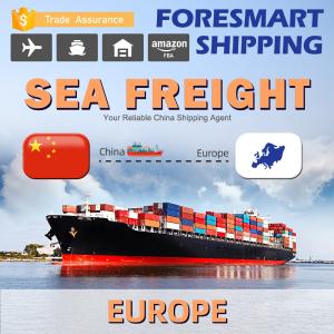 Quality Weekly International Sea Freight Services , 40ft Container Shipping From China To Europe wholesale