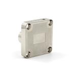 Zinc Alloy L 22mm Furniture Hardware Drawer Lock Square Shape