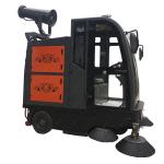 Road Cleaning Electric Vacuum Sweeper Machine Truck With Brush