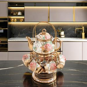 Quality Electroplated Ceramic Cups Luxury Modern Design for Coffee Enthusiasts wholesale