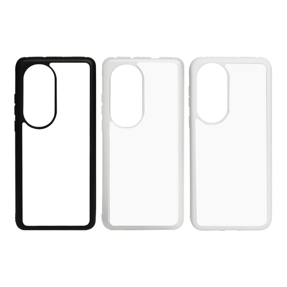 Personalized Rubber Sublimation Phone Case For Huawei P50 P60 P70 Pro Sublimation Silicone Phone Case