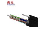 250 um Loose Tube Fiber Optic Cable , Figure 8 Fiber Optic Cable Central Steel