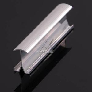 Quality Natural Silver Flexible Aluminum Trim Customize Length Non Deformation wholesale