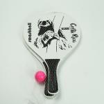 Multilayer Board Wooden Paddle Tennis Racket MDF Plywood Beach Tennis Racket
