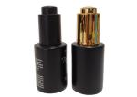 30Ml Face Cream Bottle 1oz Empty Black Frosted Glass Dropper Bottle