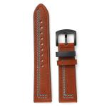 Handmade Stitches Quick Release Ear Vintage Leather Watch Strap 20mm / 22mm