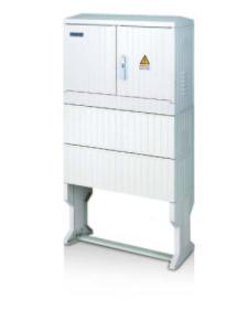 Quality Big Size SMC Distribution Box , Waterproof FLoor Standing Electrical Distribution Cabinet wholesale