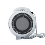Wall Fan 220V 4 Inch Plastic Silent High Air Flow Bathroom Ventilation with LED