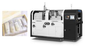 Quality Touchscreen HMI Automatic Rigid Box Making Machine For Food , Clothes Box wholesale