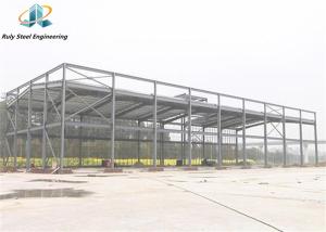 Quality Industrial Structural Steel Construction Design Heavy/Light Weight Prefabricated/Prefab Metal Frame/Steel Structure wholesale