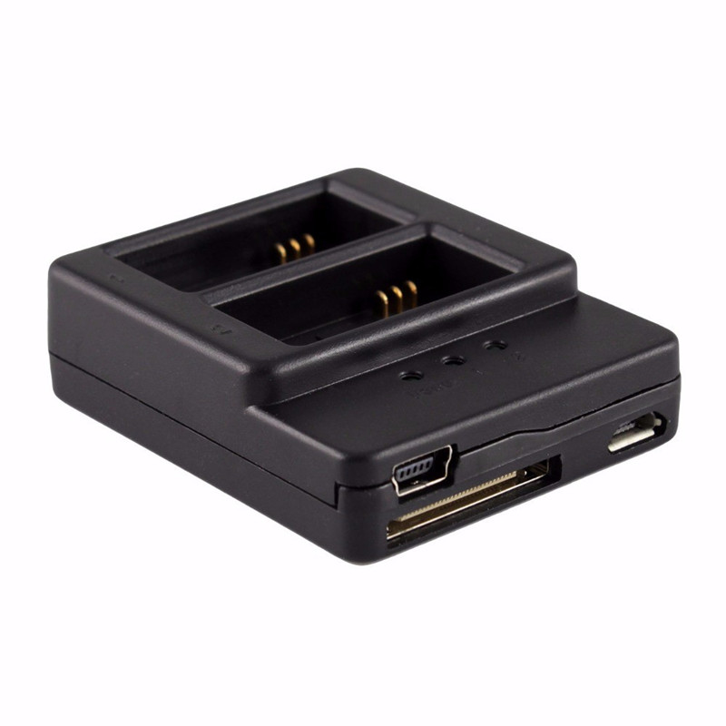 Universal Dual Battery USB Charger For GoPro HD Hero 3+ 3 Action Camera