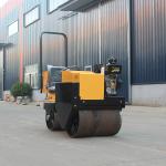 Vibratory Roller 0.6 Ton Mini Double Drum Ride-On Road Roller with CF178/R180