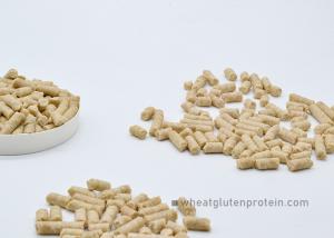 Quality Light Yellow Color Wheat Gluten Feed Pellets For Feed Eel / Shrimp Fast Growing wholesale