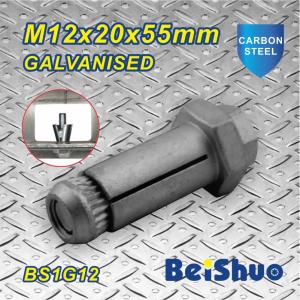 Quality Carbon steel Zinc plated Hot dip Galanised Expansion Hex Anchor Bolt Grade 8.8 wholesale