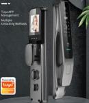 3D Face Recognition Smart Door Lock Tuya WiFi Fingerprint Passcode IC Card