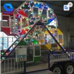 QiangLi Portable Carnival Rides 6 / 24seats Mini Ferris Wheel CE Approved