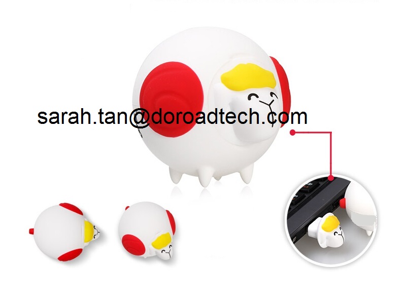 New Cartoon Rubber USB Memory Sticks, Soft PVC USB Pen Drive from China Manufacturer