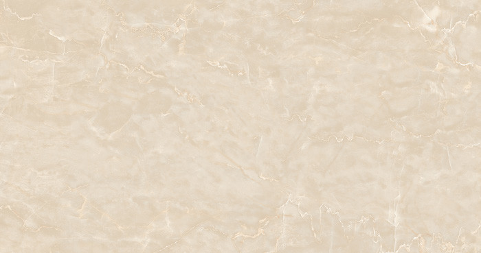 Cream Beige Marble Glazed Porcelain Tile Heat Insulation Antibacteria