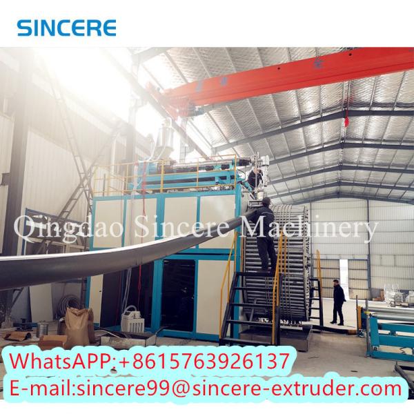 HDPE PP Spiral Tube Extrusion Line 200-800 600-1500 800-2400 1000-3500 1200-4000