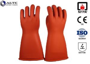 Quality Acid Protection Dupont PPE Safety Gloves , Fire Safety Hand Gloves For Hazardous Chemicals wholesale