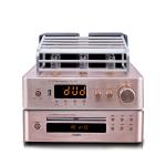 Integrated Stereo Hybrid Vacuum Tube Audio Amplifier With Subwoofer Output MIC
