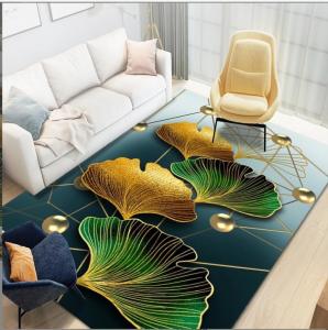 Quality Household Bedroom Living Room Floor Carpet Maple Leaf Patterned Special Style wholesale
