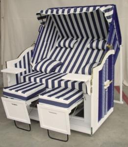 Quality Contemporary Roofed Wicker Beach Chair &amp; Strandkorb For Hotel Garden / Pool wholesale