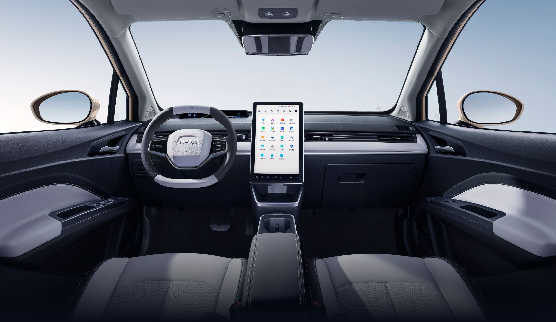 Lithium Battery Nezha AYA EV SUV 318KM 401KM Edition Comfortable Luxury