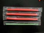 single plastic film straw packing machine