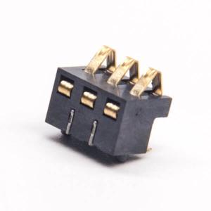 Quality Electronic Charging 3 Pin Battery Connector 50 Ohm Max Contact Resistance wholesale