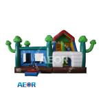 Pink Princess Palace Bounce House Inflatable Combo Bouncer Playground Outdoor