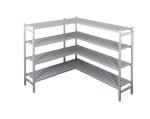 Heavy Duty Anti Slip Warehouse 0.70mm Aluminum Racking