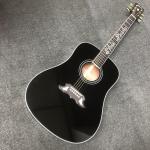 Custom 2023 dove elvis presley black acoustic guitar GB dove electric acoustic