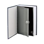 Durable Book Design Metal Cash Box , Portable Lockable Money Box