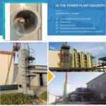 450kg Gas Absorption Tower for CO2 and SO2 Exhaust Gas Scrubbers Spray Tower