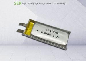 Quality 3.7V rechargeable lithium polymer battery 401230 for bluetooth headset wholesale