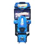 top selling electronic 3d steering wheel racing car game machine car racing game
