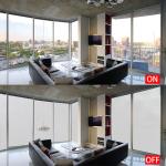 PDLC Magic Switchable Smart Glass Film Self Adhesive 10mm
