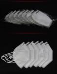 Professional KN95 Antiviral Face Masks Comfortable High Filtration Efficiency