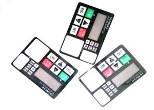 Quality PET Embossed Tactile Membrane Keyboard For Electronic Equipment Dustproof wholesale